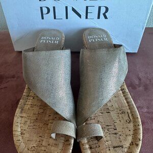 Donald Pliner Metallic Sandals